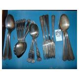 Silver plate Silverware