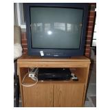 Sylvania TV VCR cabinet Sylvania TV VCR cabinet