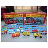 Matchbox Superfast collectors mini case and cars