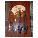 Pr. Wrought iron sconces