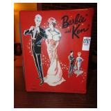 Barbie & Ken Dolls with case