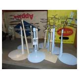Metal doll stands Metal doll stands