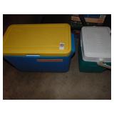 Coleman Sunlites cooler & Thermos cooler