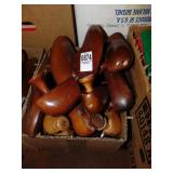 6 pairs of Wooden Shoe Stretchers 6 pairs of Wooden Shoe Stretchers
