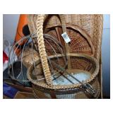 Wicker Baskets and Metal Baskets Wicker Baskets and Metal Baskets