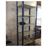 Metal Shelf and (4) foot weights Metal Shelf and (4) foot weights