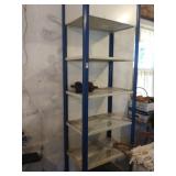 Metal Shelf and (4) foot weights