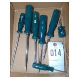 S K tools Screwdrivers