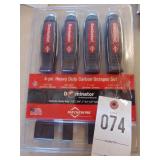 Mayhew Dominator HD carbon scraper set Mayhew Dominator HD carbon scraper set