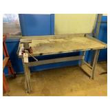 Metal Work table with Matco Vice Metal Work table with Matco Vice