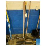 Broom and Squeegee Broom and Squeegee
