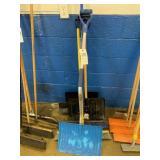 Brooms and snow shovels Brooms and snow shovels