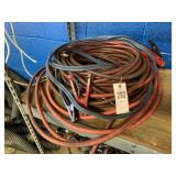 Air hose and jumper cables Air hose and jumper cables