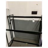 Black Metal Rack Black Metal Rack