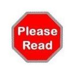 Terms and Conditions - Please Read Terms and Conditions - Please Read