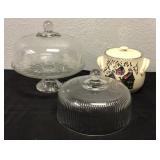 Cake Plate & Cookie Jar