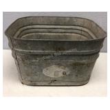 Galvanized Tub