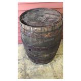 Wood Wine Barrel