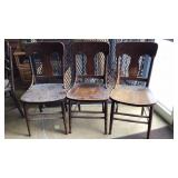 Farmhouse Wood Dining Chairs