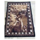 Wildlife Rug with Buck