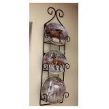Horse Plates & Wall Rack