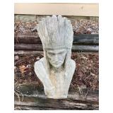 Cement Indian, 16' tall