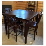High top table & chairs