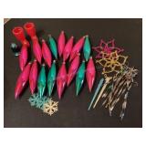 Christmas Ornaments, some vintage