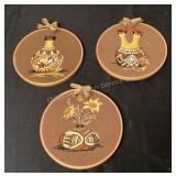 Vintage Sunset Designs Embroidery, Set of 3