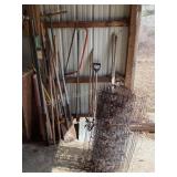 36' fencing, lawn & garden tools