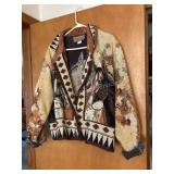 Painted Pony size large tapestry coat