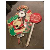 4 Christmas signs