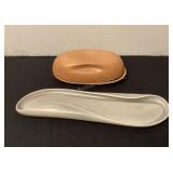 MCM Russel Wright Butter Dish & Tray
