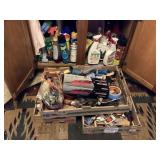 Kitchen cupboard cleanout & misc. tools, hardware