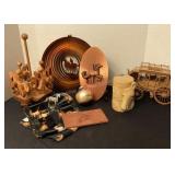 Horse decor, leather checkbook cover, scarf & more