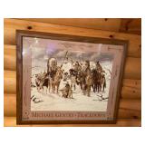 Michael Gentry 'Trackdown' picture, 29x25'