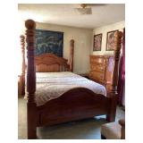 Stately Poster Bed Set