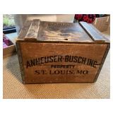 Wood Anheuser-Busch Crate, 18x12x12'