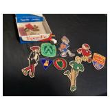 Vintage patches, pins & more