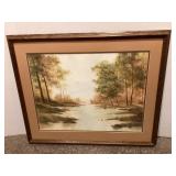 30x25' River Scene Picture