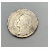 1983 bad/off strike Washington quarter