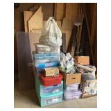 Garage corner cleanout