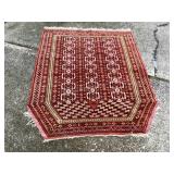 Turkish area rug/prayer rug, 43x56'