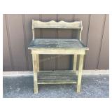 Planting bench, 36'w x 22ï¿½d x 48ï¿½t