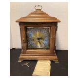 Howard Miller Mantle Clock, 12 1/2x7 1/2x16 1/2'