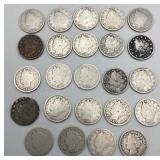 24 'V' Nickels