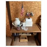 Desk & Contents