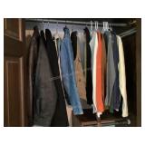 Closet Cleanout of menï¿½s jackets & more