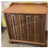 Wood cabinet