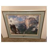 36x30' A Lost World with stamp picture